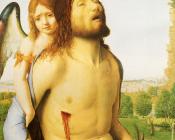 The Dead Christ Supported By An Angel - 安东内洛·德·梅西纳